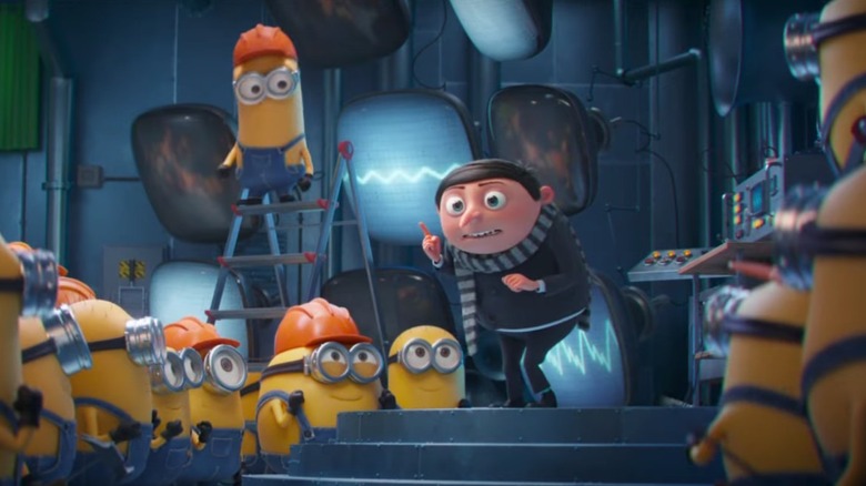 Minions Rise of Gru young Gru