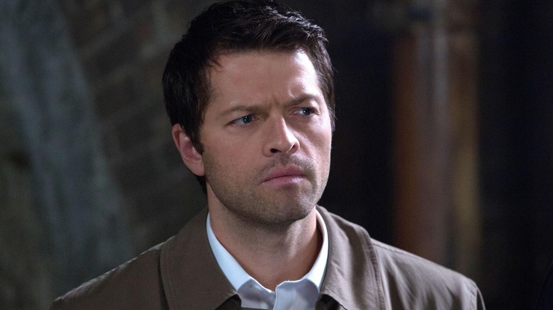 Castiel looking deep in thought on "Supernatural"