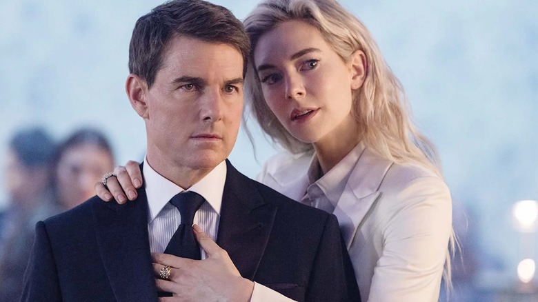 Tom Cruise and Vanessa Kirby in M:I - Dead Reckoning Part One