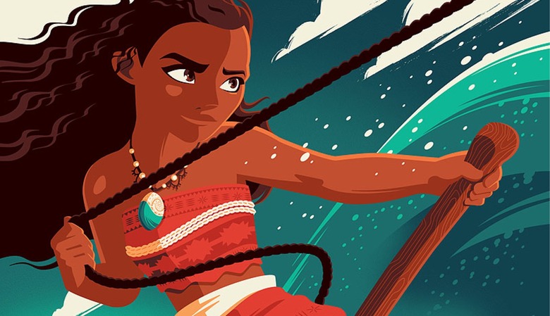 Moana Print by Tom Whalen