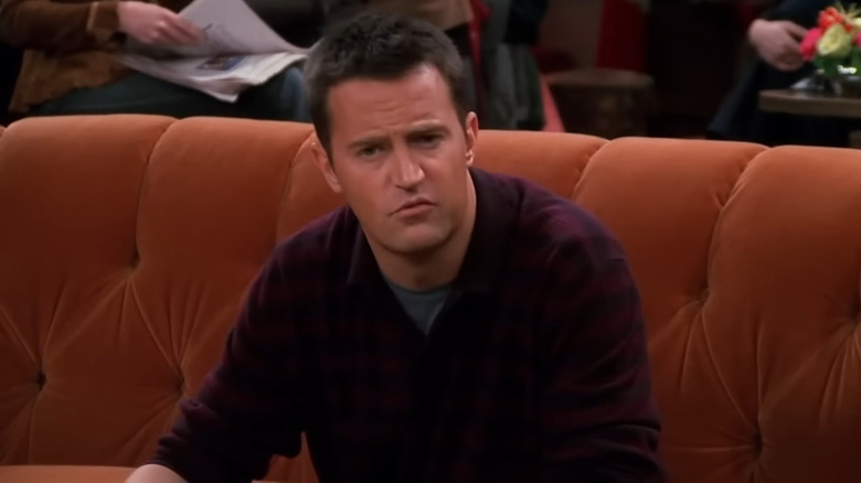 Chandler Bing looking confused