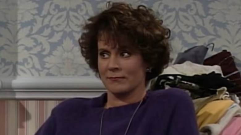 Jill Taylor smirking