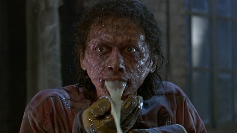 The Fly Seth puke donut