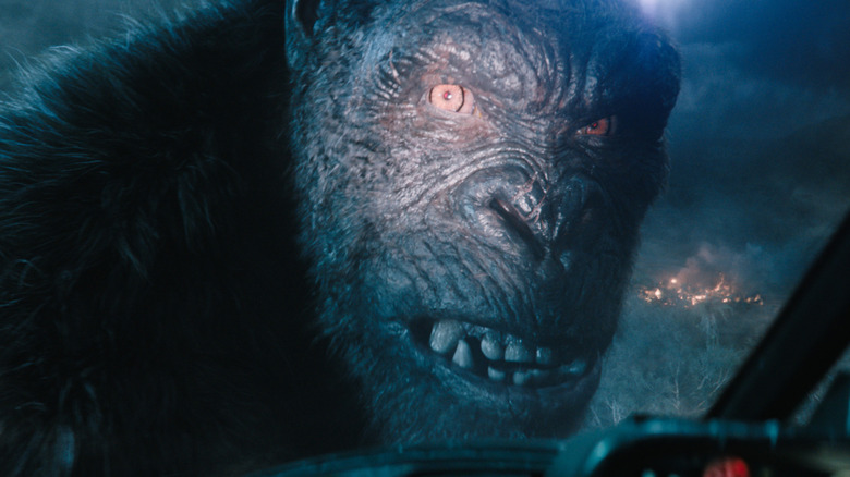 Kong looking through the cockpit of a helicopter in Monarch: Legacy of Monsters season 2