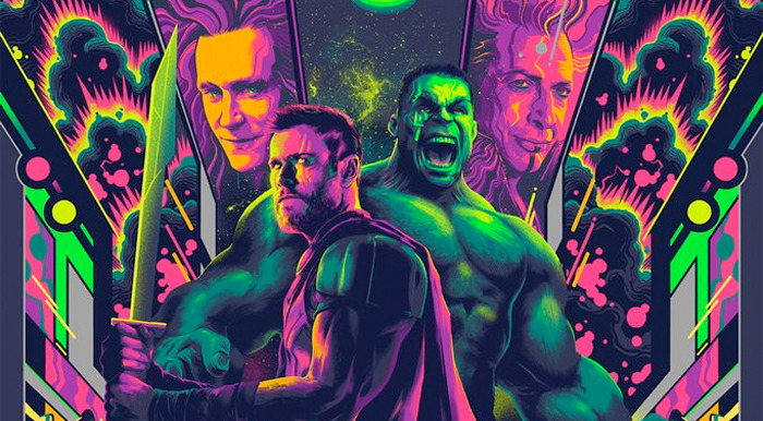 Thor Ragnarok Mondo Print