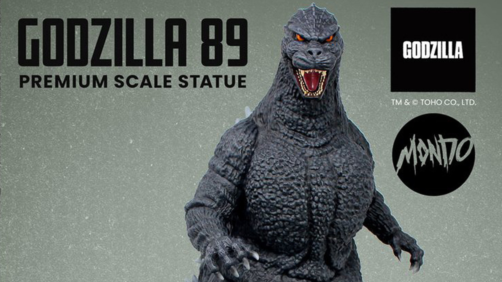 godzilla 1989 statue