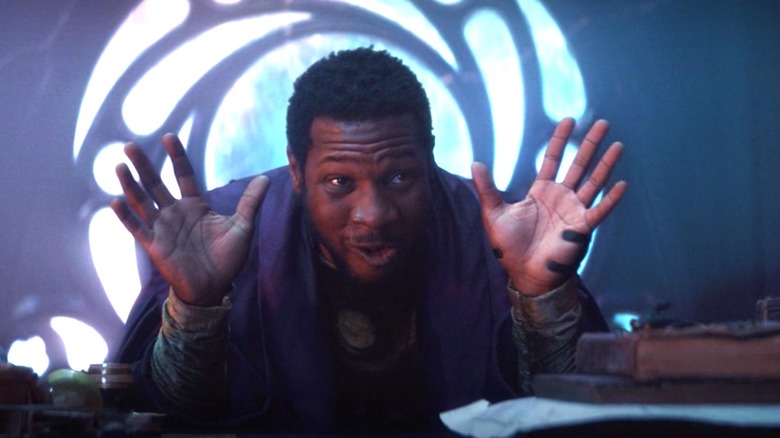 Jonathan Majors as Kang in Loki