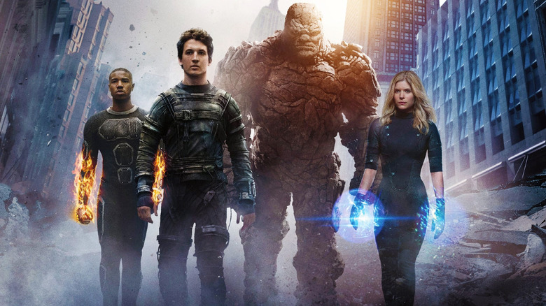 The main cast of Fantastic Four (2015)