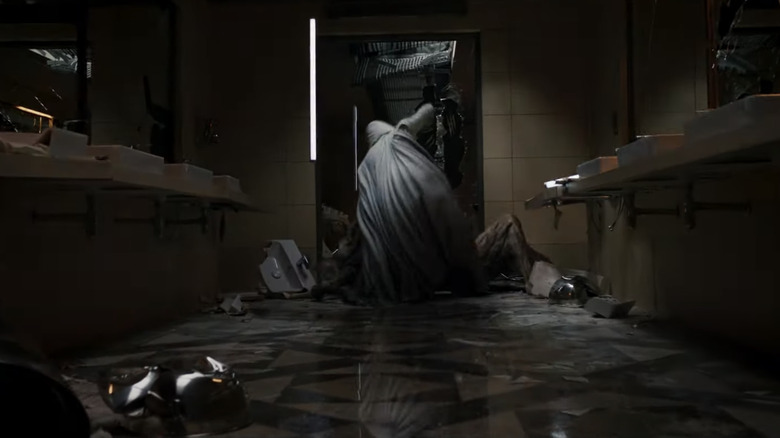 Moon Knight pummels a foe