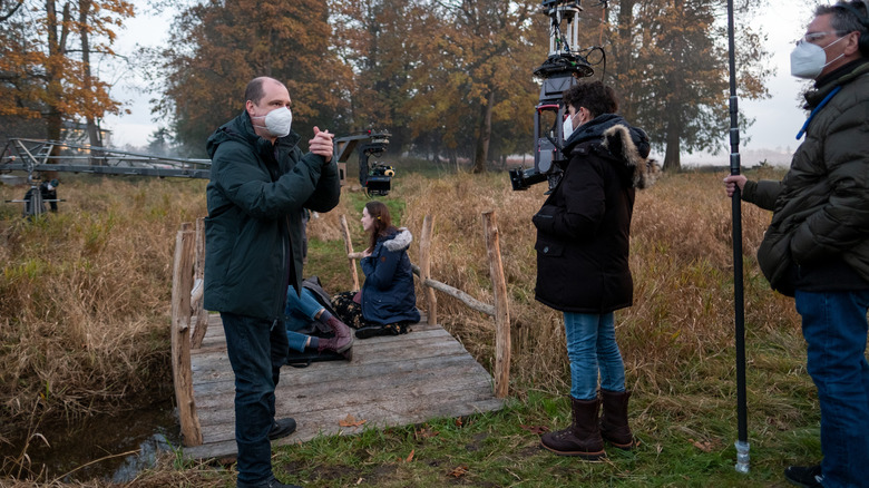 Behind the Scenes Photo from Midnight Mass