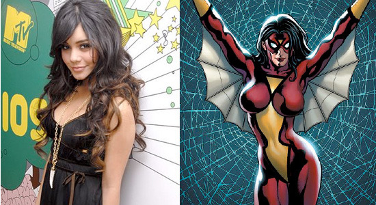 Vanessa hudgens spider-woman