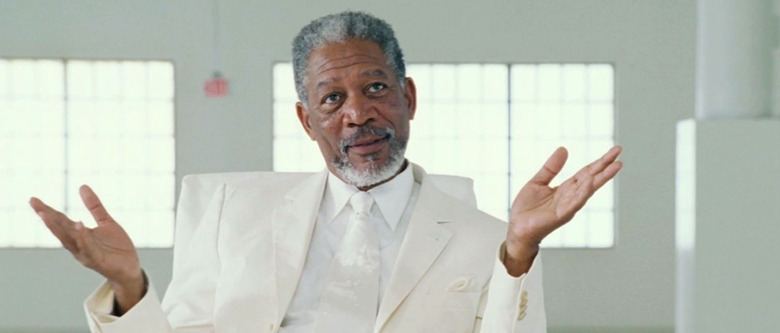 Morgan Freeman in Bruce Almighty