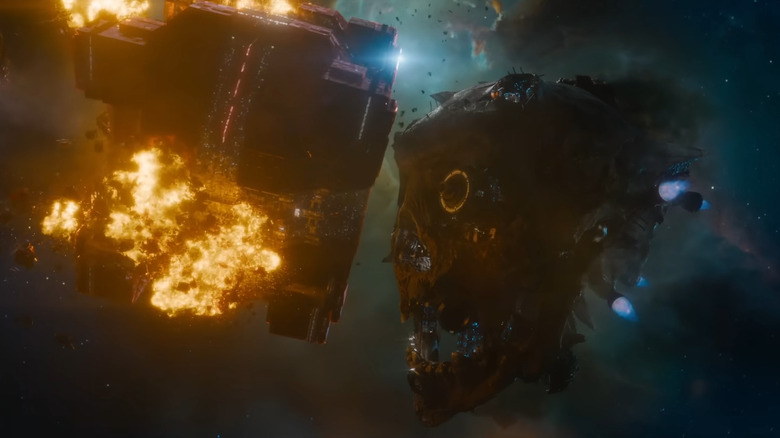 Knowhere floating in outer space