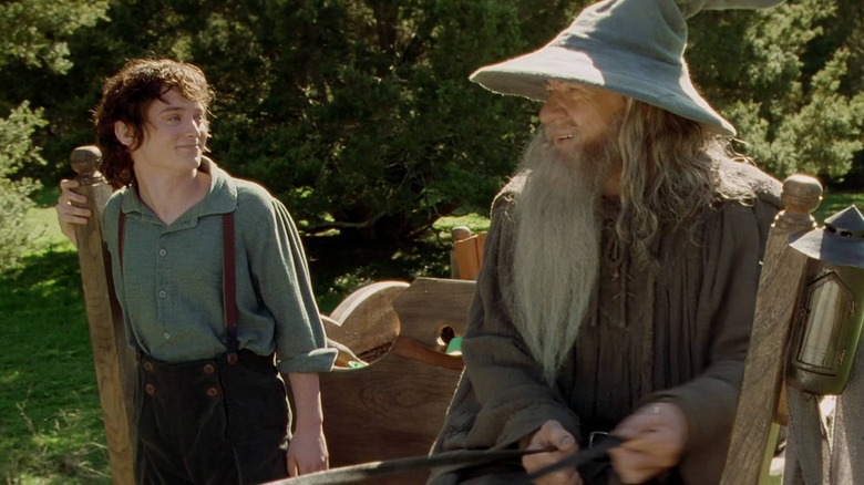 LOTR Fellowship Ring Frodo Gandalf