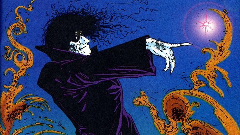 Dream points toward a star in DC Comics