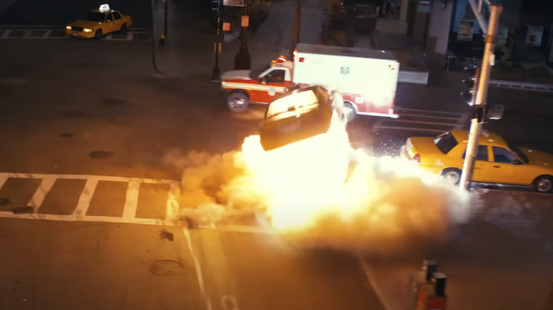 Madame Web explosion