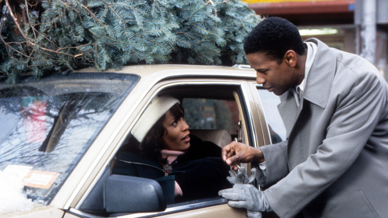 Denzel Washington and Whitney Houston in The Preacher's Wife