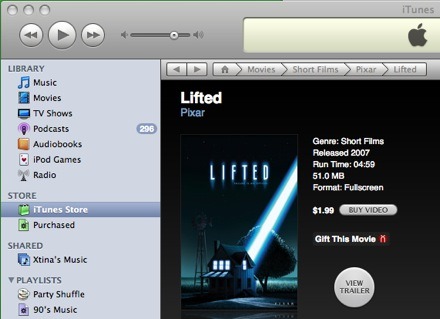 Lifted iTunes