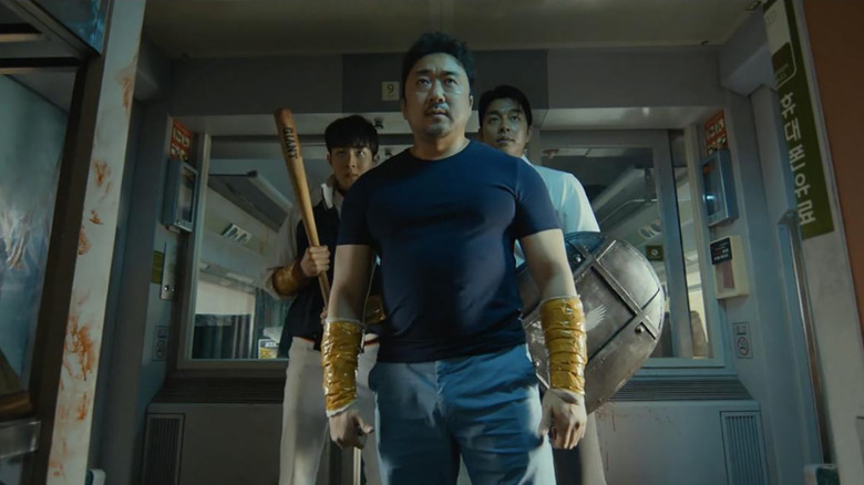 The train confrontation in Train to Busan