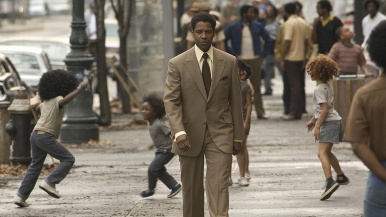 Denzel walking down street