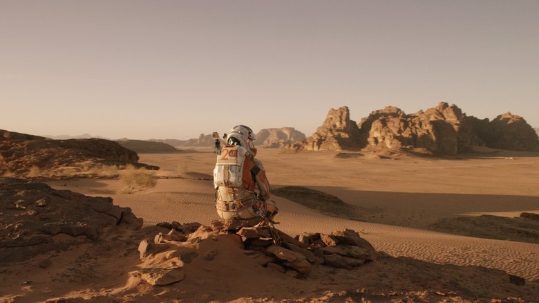 Mark Watney on Mars