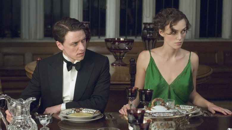 Keira Knightley and James McAvoy