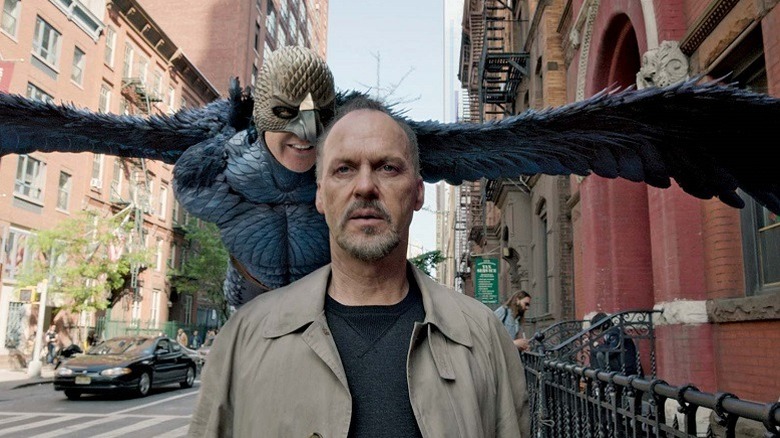 Thomson tries to ignore the ever-present Birdman