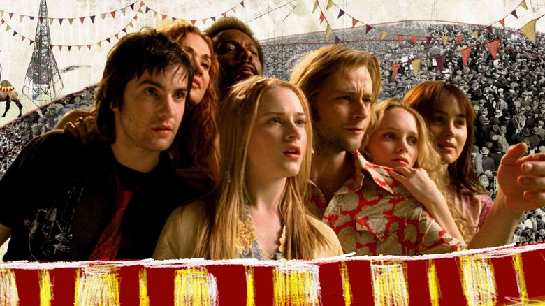 Across the Universe characters carnival ride
