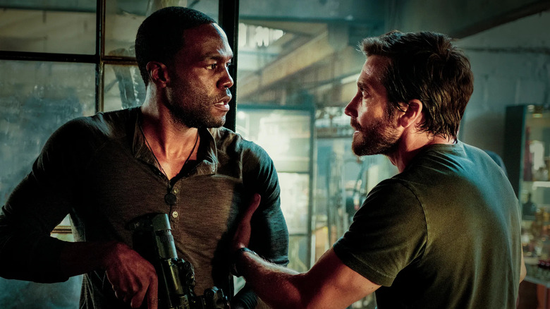Danny and Will preparing for robbery
