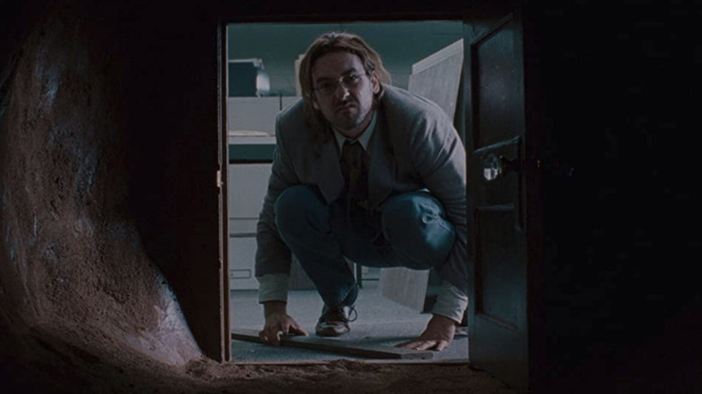 Craig looking in a portal