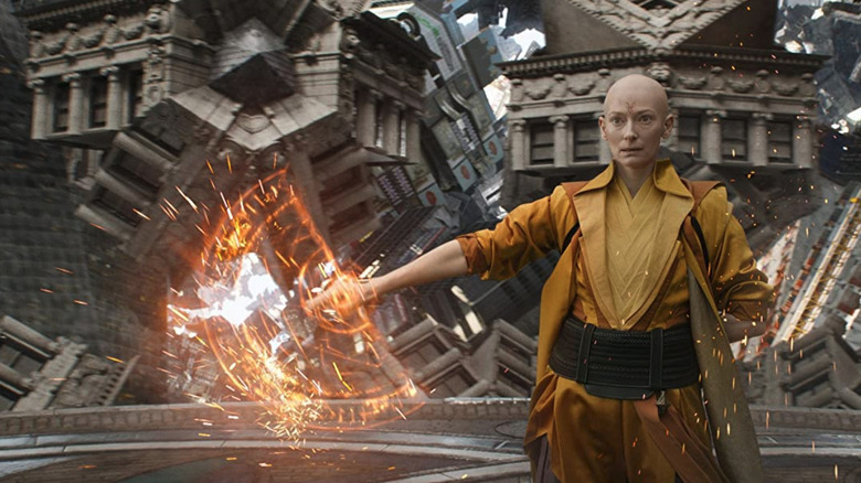 The Ancient One using magic