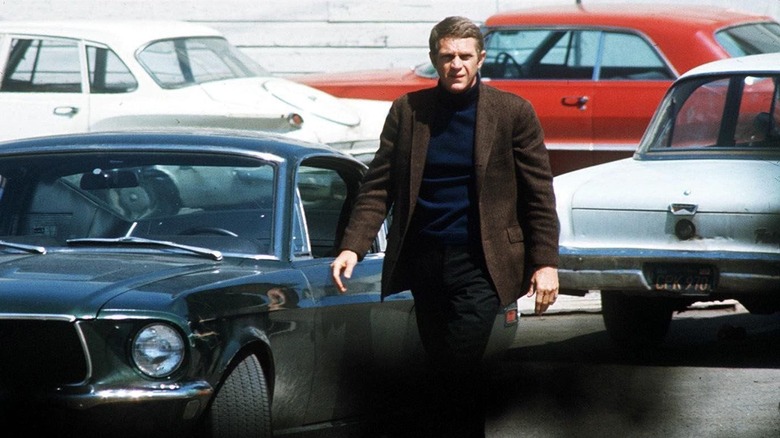 Steve McQueen Walking Traffic