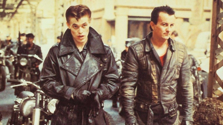 Willem Dafoe Leather Jacket