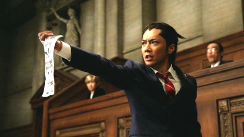 Phoenix Wright files an OBJECTION!