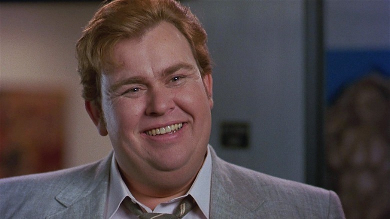 Harry Crumb gives a winning smile