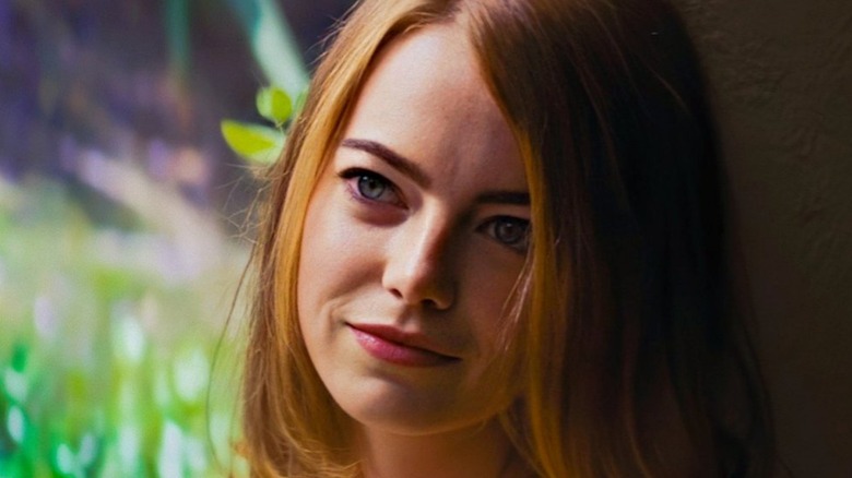 Emma Stone as Mia in La La Land smiling