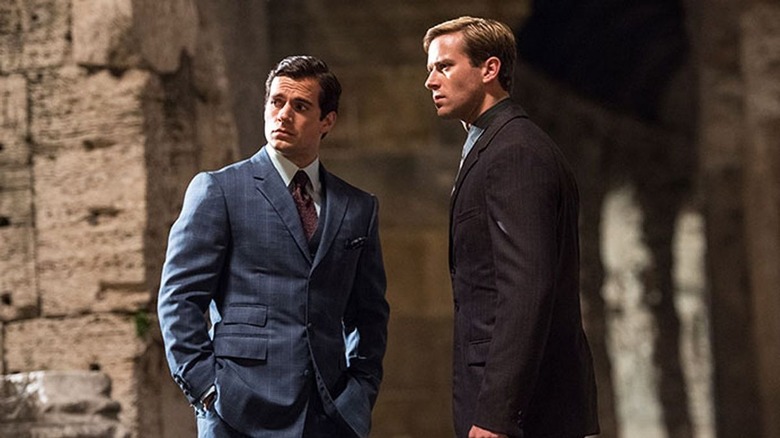 Henry Cavill and Armie Hammer