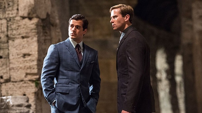 Henry Cavill and Armie Hammer