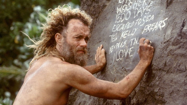Tom Hanks writes on rock