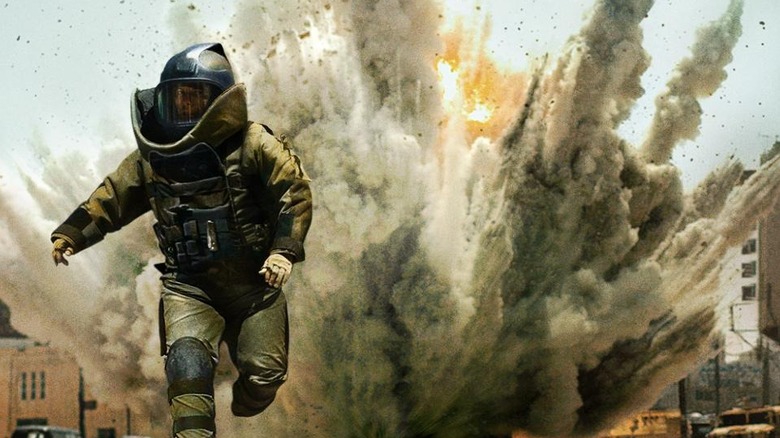 The Hurt Locker Jeremy Renner explosion bomb