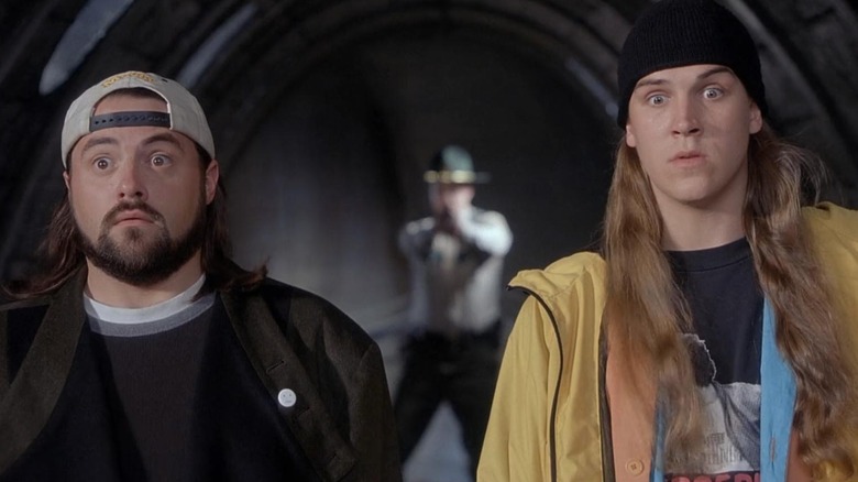 Jay and Silent Bob looking surprised