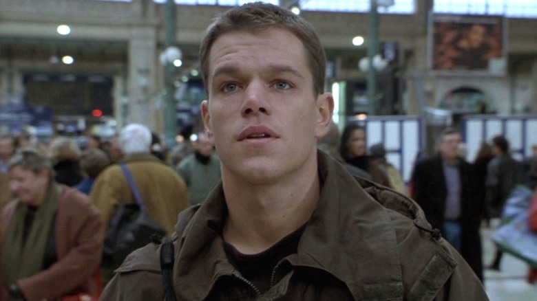 Matt Damon as Jason Bourne in The Bourne Identity