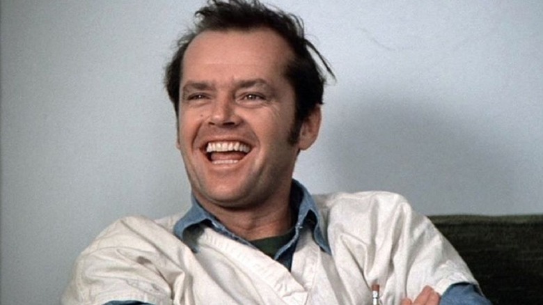 Jack Nicholson laughing