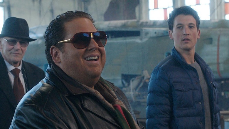 Jonah Hill wearing sunglasses