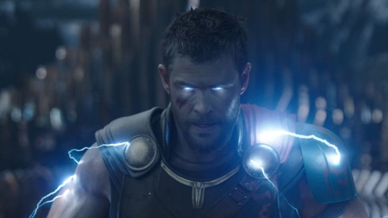 Chris Hemsworth as Thor in Thor: Ragnarok