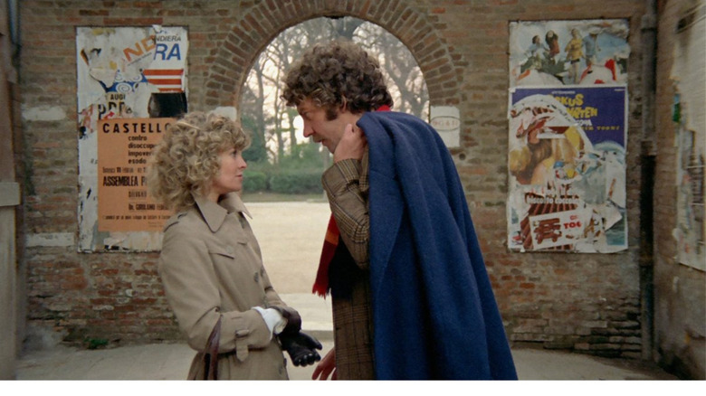 Julie Christie and Donald Sutherland star in Don't Look Now (1973)