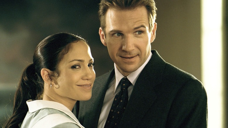 Jennifer Lopez and Ralph Fiennes in "Maid in Manhattan"