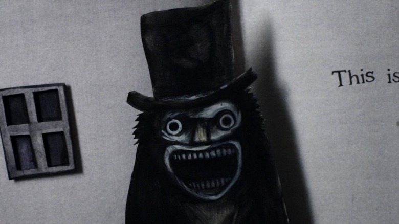 Babadook monster drawing