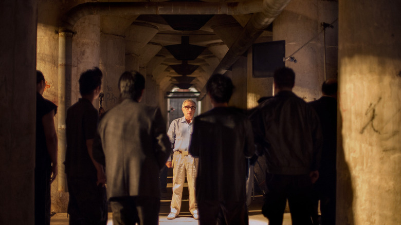 Martin Scorsese directing The Departed