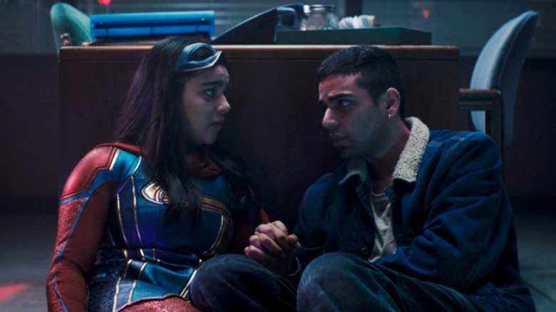 Iman Vellani and Rish Shah in Ms. Marvel